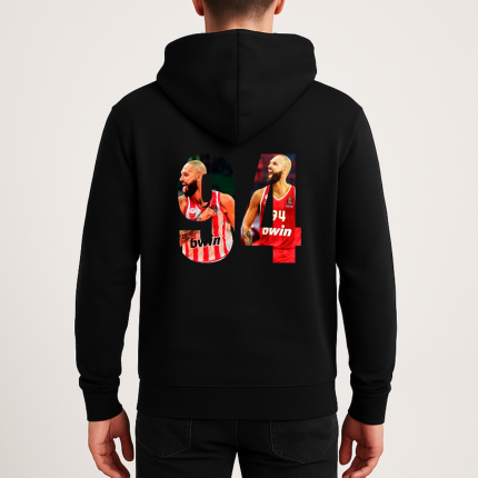 Unisex Φούτερ Evan Fournier 94 Μαύρο