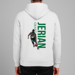 Unisex Φούτερ Jerian Grant Vertical Λευκό