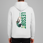 Unisex Φούτερ Mathias Lessort Vertical Λευκό