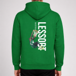 Unisex Φούτερ Mathias Lessort Vertical Πράσινο