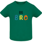 Παιδικό T-Shirt Big Bro Πράσινο