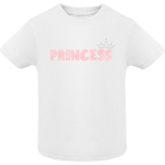 Παιδικό T-Shirt Princess Λευκό