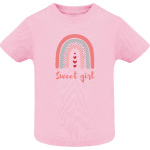 Παιδικό T-Shirt Sweet Girl Ροζ