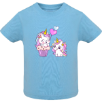 Παιδικό T-Shirt Μονόκερος Γαλάζιο