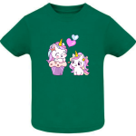 Παιδικό T-Shirt Μονόκερος Πράσινο