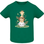 Παιδικό T-Shirt με Ζωάκια Πράσινο