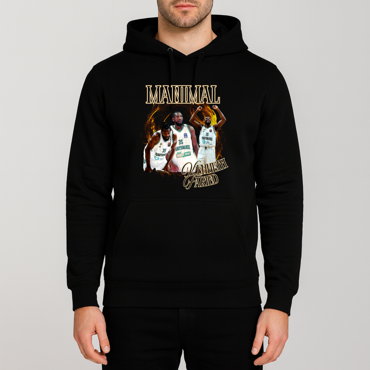 Φούτερ Manimal Kenneth Faried Παναθηναϊκός Φούτερ Manimal Kenneth Faried Παναθηναϊκός