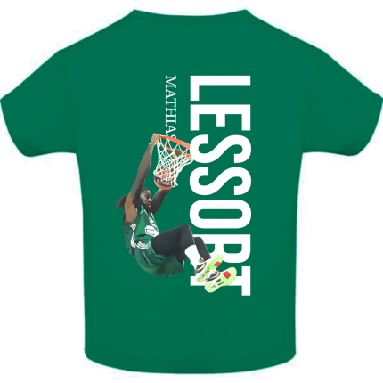 Παιδικό T-Shirt Mathias Lessort Vertical Πράσινο