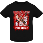 Παιδικό T-Shirt Ολυμπιακός Tyler Dorsey Μαύρο