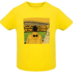 Παιδικό T-shirt AEK Οπαδική Κερκίδα Κίτρινο