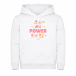 Παιδικό Φούτερ Girl Power Λευκό