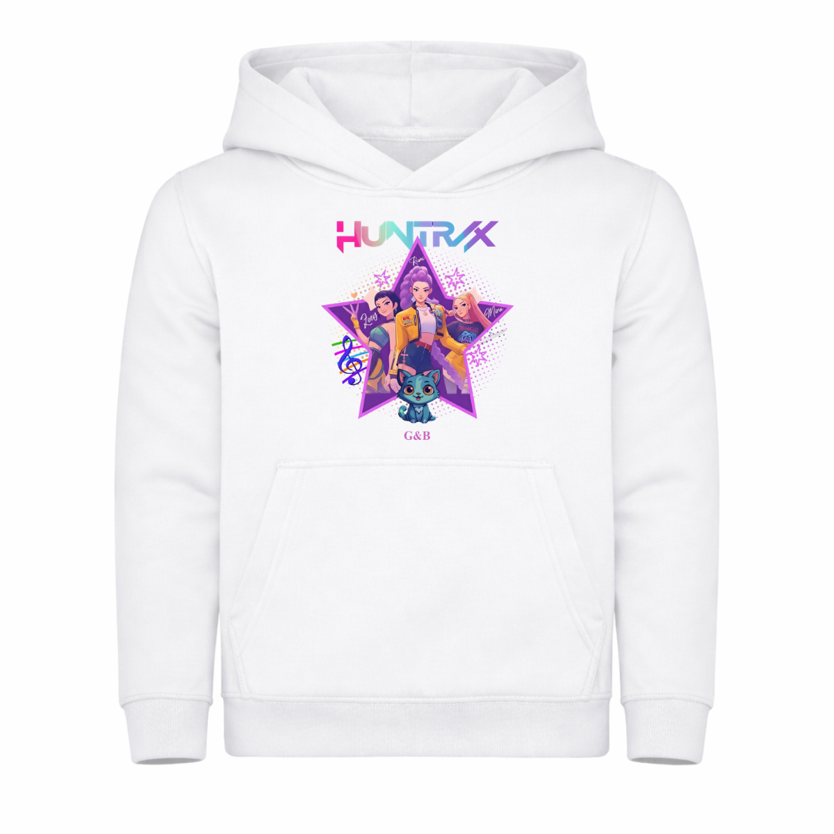 Παιδικό Φούτερ HUNTRX Λευκό Παιδικό Φούτερ HUNTRX Λευκό