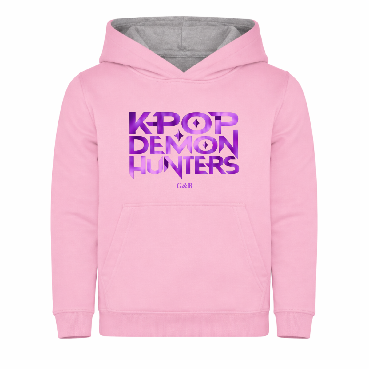 Παιδικό Φούτερ KPOP DEMON HUNTERS Ροζ Παιδικό Φούτερ KPOP DEMON HUNTERS Ροζ