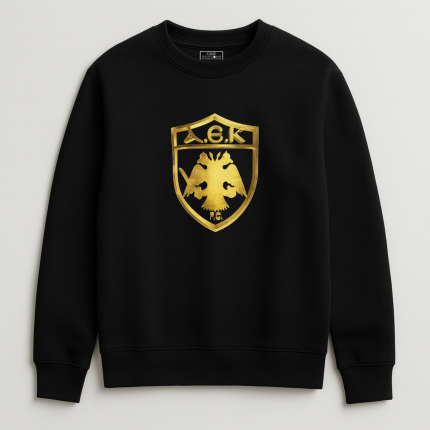 Φούτερ Χωρίς Κουκούλα AEK Χρυσό