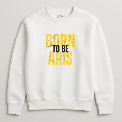 Φούτερ Χωρίς Κουκούλα Born To Be Aris