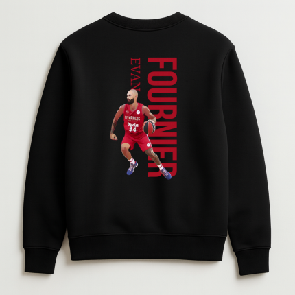 Φούτερ Χωρίς Κουκούλα Evan Fournier Vertical