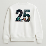 Φούτερ Χωρίς Κουκούλα Kendrick Nunn 25 Λευκό