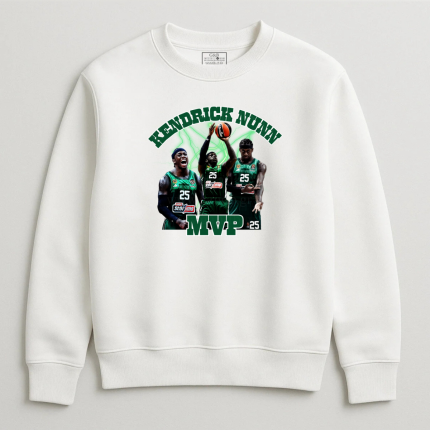 Φούτερ Χωρίς Κουκούλα Kendrick Nunn MVP Λευκό