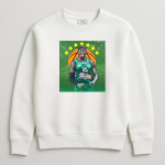 Φούτερ Χωρίς Κουκούλα Kendrick Nunn Λευκό