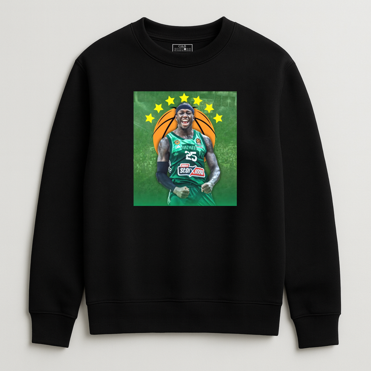 Φούτερ Χωρίς Κουκούλα Kendrick Nunn Φούτερ Χωρίς Κουκούλα Kendrick Nunn