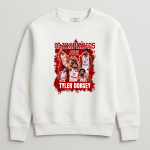 Φούτερ Χωρίς Κουκούλα Ολυμπιακός Tyler Dorsey Λευκό