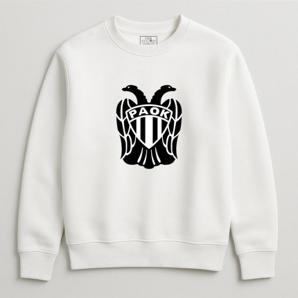 Φούτερ Χωρίς Κουκούλα ΠΑΟΚ