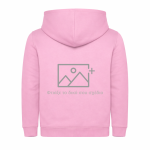 Φτιάξε το δικό σου Παιδικό Ροζ Φούτερ Πίσω