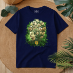 T-Shirt Παναθηναϊκός Green Army Μπλε