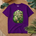 T-Shirt Παναθηναϊκός Green Army Μωβ