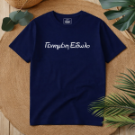 Τ-Shirt Γεννημένη Είδωλο Μπλε
