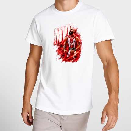 T-Shirt Fournier MVP Λευκό