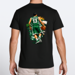 T-Shirt Παναθηναϊκός Διαμαντίδης 13 Μαύρο