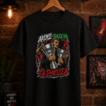 T-Shirt Ακούς Βαζέλα; Τα σήκωσα (Με εφέ κεντήματος)