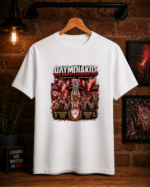 T-Shirt Ολυμπιακός Πρωταθλητής Ελλάδας & Ευρώπης 2026 Λευκό