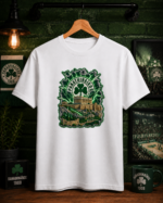 T-Shirt Παναθηναϊκός Ακρόπολη (Με εφέ κεντήματος) Λευκό