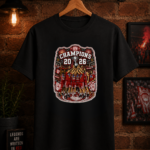 T-Shirt Πρωταθλητές Ελλάδας 2026 (Με Εφέ Κεντήματος)