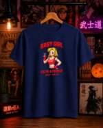 T-Shirt Anime Baby Girl Μπλε