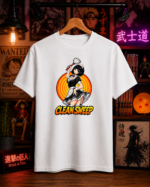 T-Shirt Anime Clean Sweep Λευκό