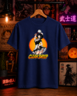 T-Shirt Anime Clean Sweep Μπλε