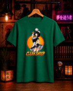 T-Shirt Anime Clean Sweep Πράσινο