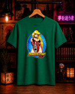 T-Shirt Anime Danger Zone Πράσινο