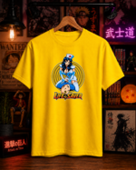 T-Shirt Anime Life Saver Κίτρινο