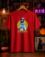 T-Shirt Anime Life Saver Κόκκινο