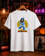 T-Shirt Anime Life Saver Λευκό