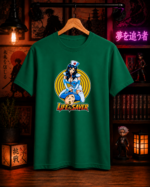 T-Shirt Anime Life Saver Πράσινο