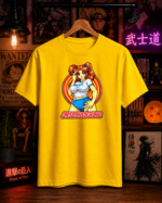 T-Shirt Anime Milkshake Κίτρινο