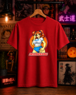 T-Shirt Anime Milkshake Κόκκινο