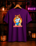 T-Shirt Anime Milkshake Μωβ