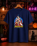 T-Shirt Dragon Bound Anime Μπλε