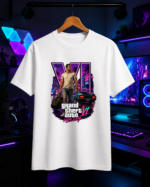 T-Shirt GTA 6 - Grand Theft Auto VI Λευκό
